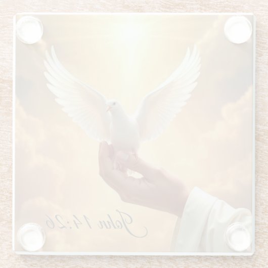 Dove Glasuntersetzer (Rückseite)