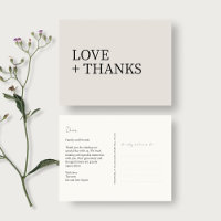 Dove Gray | Vielen Dank für Ihre Hochzeit außerhal