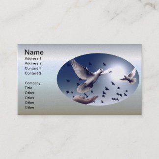 Dove Hand Visitenkarte