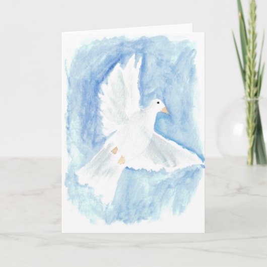 Dove Holiday Card Feiertagskarte (Vorderseite)