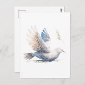DOVE, HOLY SPIRIT, FRIEDEN, RUACH BROH POSTKARTE (Vorne/Hinten)