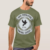 Dove Jagd Funny Upland Bird Hunter Geschenk T-Shirt (Vorderseite)
