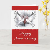 Dove-Jubiläumskarte Karte (Gelbe Blume)