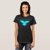 Dove Junting Dove Hunter Retro T-Shirt (Vorne ganz)