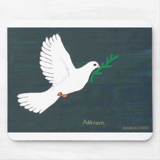 Dove - Kids Art für CHOC Mousepad (Vorne)