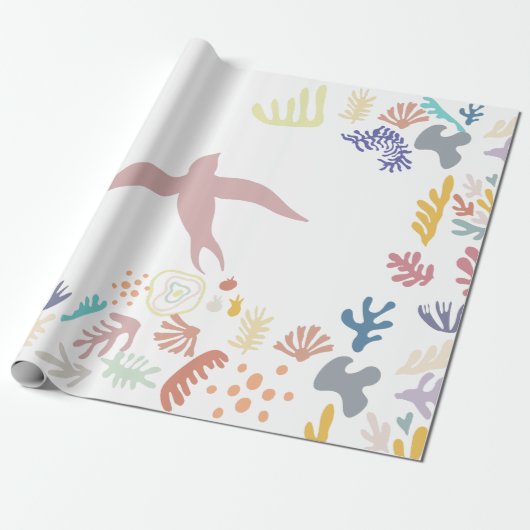 Dove Matisse Art Elemente Geschenkpapier (Ungerollt)