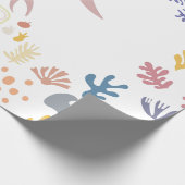 Dove Matisse Art Elemente Geschenkpapier (Ecke)