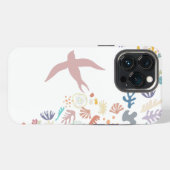 Dove Matisse Art Elemente iPhone Hülle (Rückseite (Horizontal))