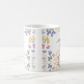 Dove Matisse Art Elemente Kaffeetasse (Mittel)