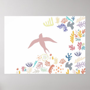 Dove Matisse Art Elements Druck Poster