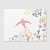 Dove Matisse Art Elements Magneteinladung (Vorderseite)