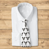 Dove mit Cross Neck Tie Krawatte