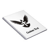 Dove mit Cross Notebook Notizblock (Rechte Seite)