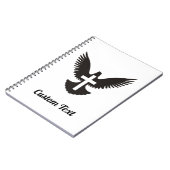 Dove mit Cross Notebook Notizblock (Linke Seite)