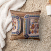 Dove Muster auf der traditionellen Posterplakette Kissen (Decke)