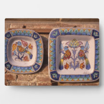 Dove-Muster auf traditionellen Töpferposter