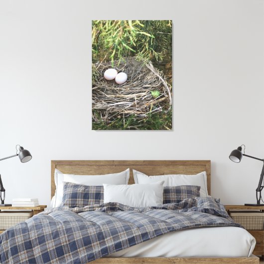 Dove Nest auf Leinwand (Insitu (Schlafzimmer))