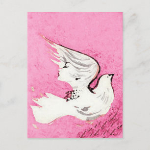 Dove of a Women Postcard / Einladung