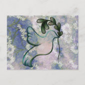 Dove of Hope and Peace Postkarte (Vorderseite)