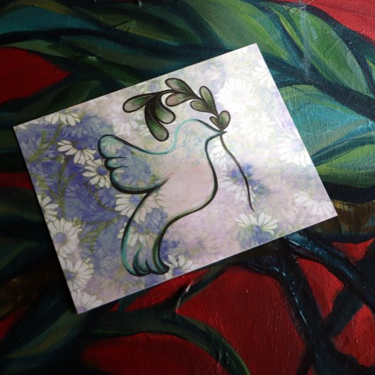 Dove of Hope and Peace Postkarte