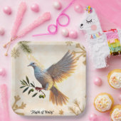 "Dove of Hope" Pappteller (Party)