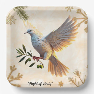 "Dove of Hope" Pappteller
