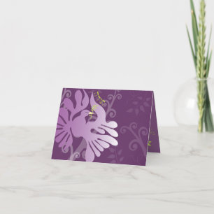 Dove of Peace Bat Bar Mitzvah Danke Karte