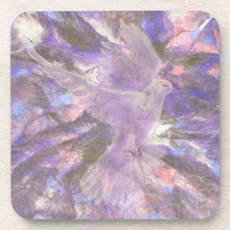 Dove of Peace coaster set of six Getränkeuntersetzer