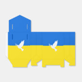 Dove of Peace Fvor Box ukrainische Flagge - Freihe Geschenkschachtel (Ungefaltet)