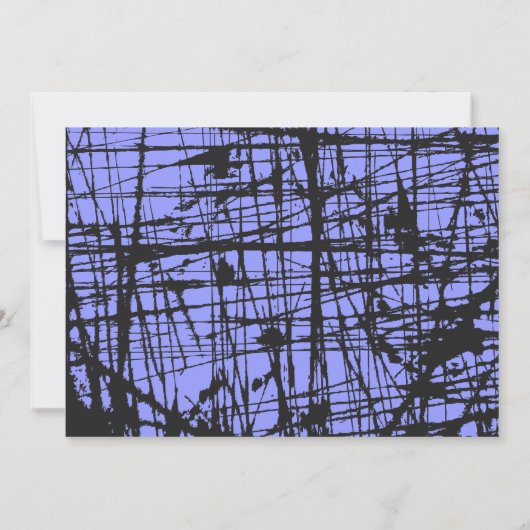 Dove of Peace Hebrew Bar Bat Mitzvah Einladung (Rückseite)