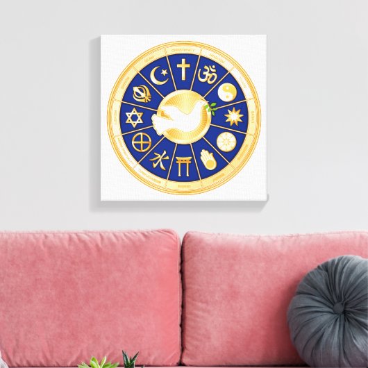 Dove of Peace Leinwand Art (Insitu (Wohnzimmer))