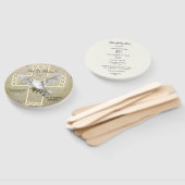 Dove of Peace Oaster Program Hand Fan Fächer (Non-assembled)