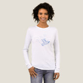 Dove of Peace. Peace in the World. Tri-Blend Shirt (Vorderseite voll)
