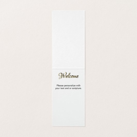 Dove of Peace Personalisiert Scripture Verse (Innenseite Aufgefaltet)