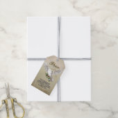 Dove of Peace Personalisiert Scripture Verse Geschenkanhänger (Mit Garn)