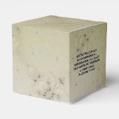 Dove of Peace Personalisiert Scripture Verse Geschenkschachtel (Rückseite)