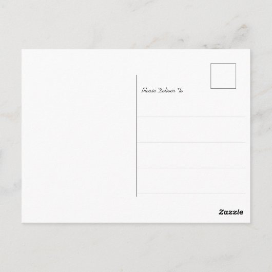 Dove of Peace Personalisiert Scripture Verse Postkarte (Rückseite)