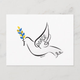 Dove of Peace Postcard Postkarte