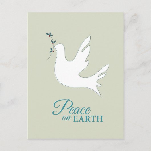 Dove of Peace Postcard Postkarte (Vorderseite)