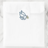 Dove Olive Branch Sticker (Tasche)