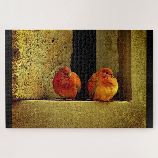 Dove Pair Puzzle (Horizontal)