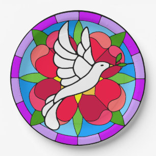 Dove Pappteller