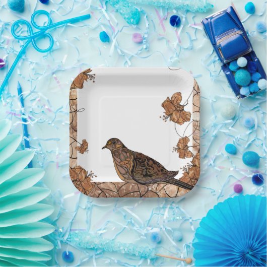 Dove Party Plate Pappteller (Party)