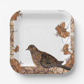 Dove Party Plate Pappteller (Vorderseite)