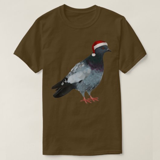 Dove Pigeon Christmas 2 T-Shirt (Design vorne)