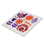 Dove Polish Folk Tile Fliese (Seite)
