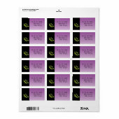 Dove-Rücksendeadresse-Sticker Adressaufkleber (Vorne)
