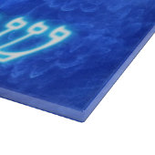 Dove - Shabbat Shalom Schneidebrett (Ecke)