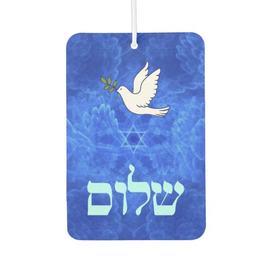 Dove - Shalom Autolufterfrischer (Vorderseite)