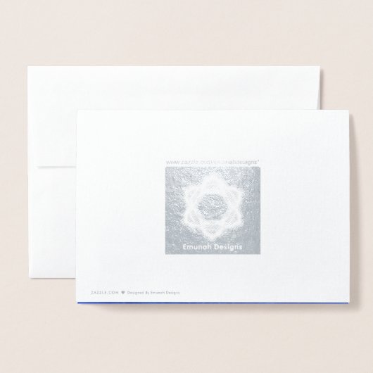 Dove - Shalom Folienkarte (Rückseite mit Umschlag)